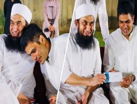 Arshad Nadeem会见了Tariq Jamil，获得了50万卢比的现金奖励